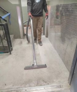 HEPA VAC Failed Epoxy Floor Coating Concrete Coatings