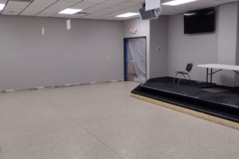 commercial concrete coating polyurea not epoxy