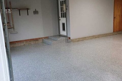 Best garage floor coating in Cincinnati installed by Fortress Floors Midwest Pro