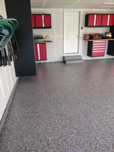 Garage floor coating in West Chester Ohio