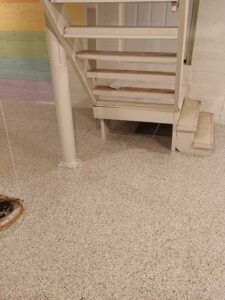 Basement Steps Coating