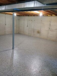 Basement Concrete Floor Covering
